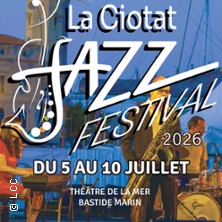 La Ciotat Jazz Festival - Pass 4 Jours du 7 au 10/07/26