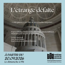 L'&eacute;trange d&eacute;faite