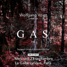 Wolfgang Voigt presents GAS live