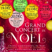 Grand Concert de Chants Traditionnels de No&euml;l - Orchestre H&eacute;lios